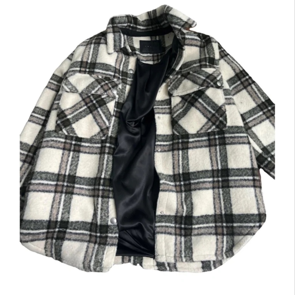Plaid coat